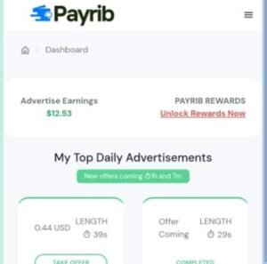 Payrib Review : Earn money on Payrib with simple methods ( real or fake)? Minsjohnfrancis.com